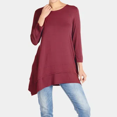 Coco + Carmen Mountain Mamas Tunic Top In Sage In Multi
