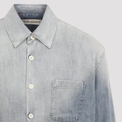 Our Legacy Long Sleeve Button-down Shirt Featuring Pocket