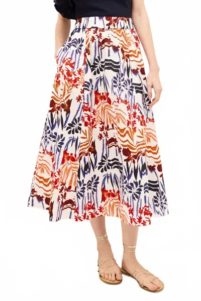 Marie Oliver Sasha Skirt In Leopard Lair In Multi
