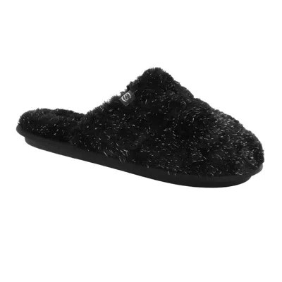 Cobian Minou Mmn20-415 Slippers Womens Black Faux Fur Slip On Mule Jobb1497 In Black
