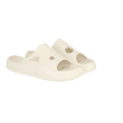 Off-white Off White Mens Bone Flip Flop In Neutral