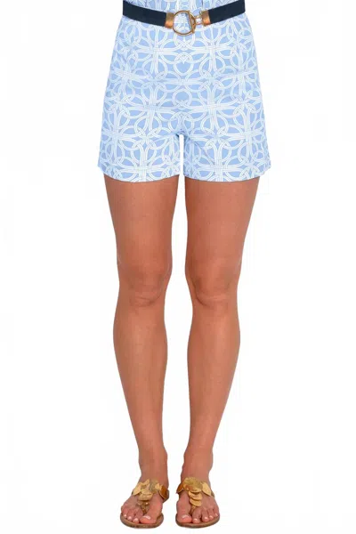 Gretchen Scott Skippy Skort Ring Toss In Periwinkle In Blue