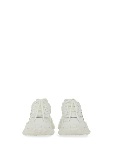Dolce & Gabbana Accelerate Fabric Sneakers Leather Inserts