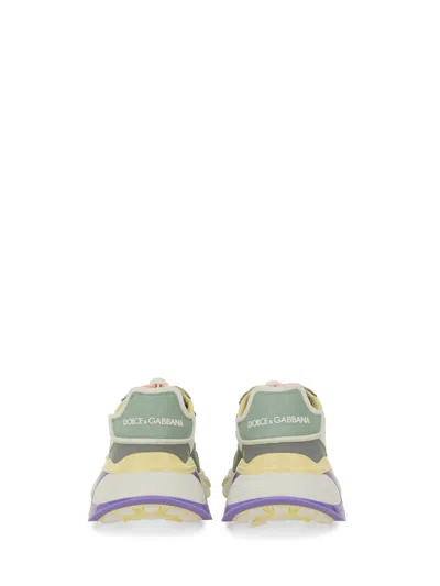 Dolce & Gabbana Logo-patch Chunky Sneakers In Multi