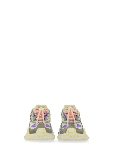 Dolce & Gabbana Logo-patch Chunky Sneakers In Multi