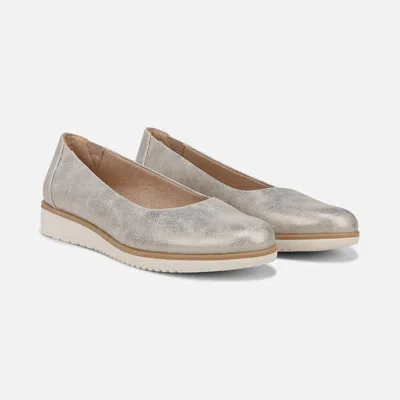 Soul Naturalizer Idea Ballet Wedge Slip-on Flat In Gray