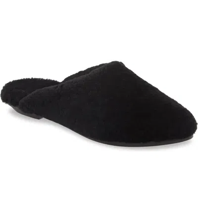 Eileen Fisher Blog 3 Slipper Womens Black Shearling Slip On Mule Jobb1954 In Black