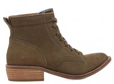 Dan Post Women's Acres Suede Lace-up Boot In Olive In Green