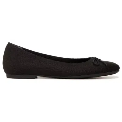 Vionic Klara I9858f1001 Ballet Flat Womens Black Square Toe Slip-on Rhs4351 In Black