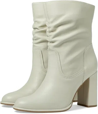 Steve Madden Vector Vect01s1 Boot Women Bone Leather Mid Calf Bootie Jobb350 In Neutral