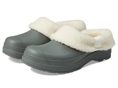 Hunter Play Mff9000rsp-uby Clogs Men's Gray Sherpa Lined Insulated Jobb1936 In Gray