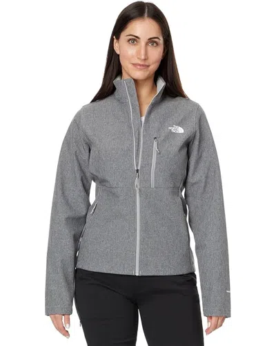 The North Face Apex Bionic Jacket Women's Heather Gray Full Zip Erk13 In Gray