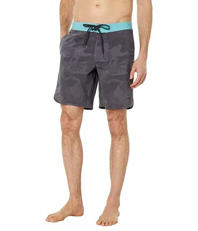 Salty Crew Cuddy Boardshorts Mens 31 Black Camo Stretch Drawstring Waist Jdm1303 In Black
