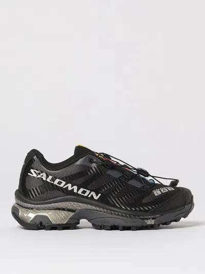 Salomon Og-4 Xt Lightweight Mesh Sneakers In Black