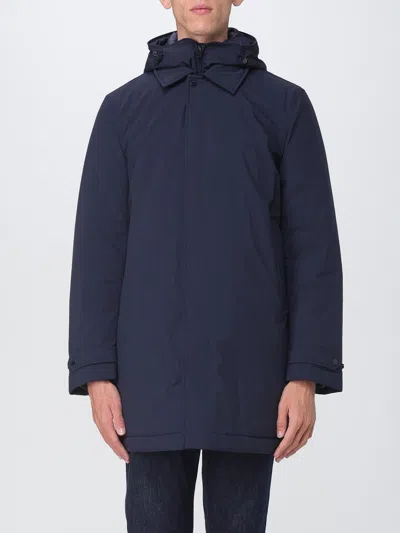 Woolrich Stretch 2in1 Carcoat In Blue