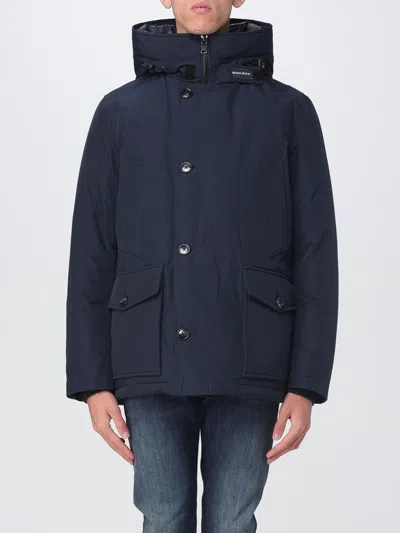 Woolrich Jacket  Men Color Blue In Blue