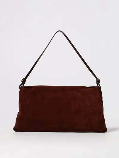 Staud Wally Shoulder Bag In Brown