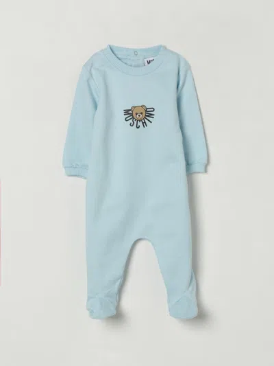Moschino Tracksuit  Kids Color Sky Blue In Blue