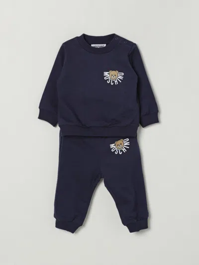 Moschino Jumpsuit  Kids Color Navy In Blue