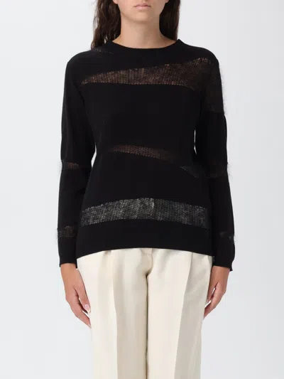 Fabiana Filippi Wool Sweater In Black