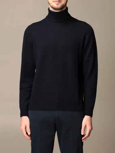 Drumohr Basic Long-sleeved Turtleneck In Black