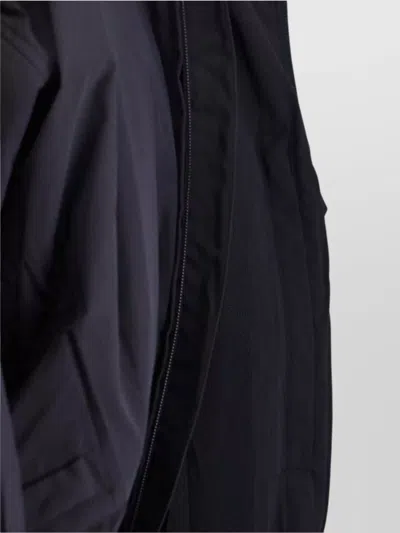 Balenciaga Lightweight Black Icon Jacket In Blue