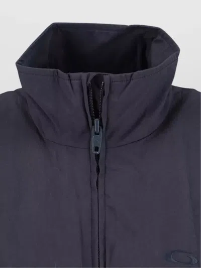 Balenciaga Lightweight Black Icon Jacket In Blue
