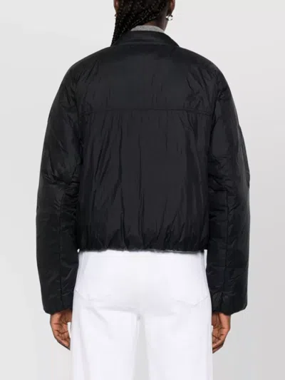 Canada Goose Elba 750 Fill Power Down Packable Bomber Jacket In Black