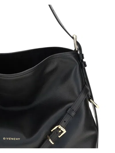 Givenchy Women Voyou Nano Bag In Polished Leather In Black