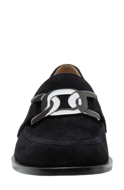 Linea Paolo Melise Chain Loafer In Black