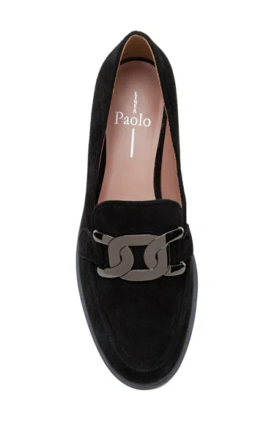 Linea Paolo Melise Chain Loafer In Black