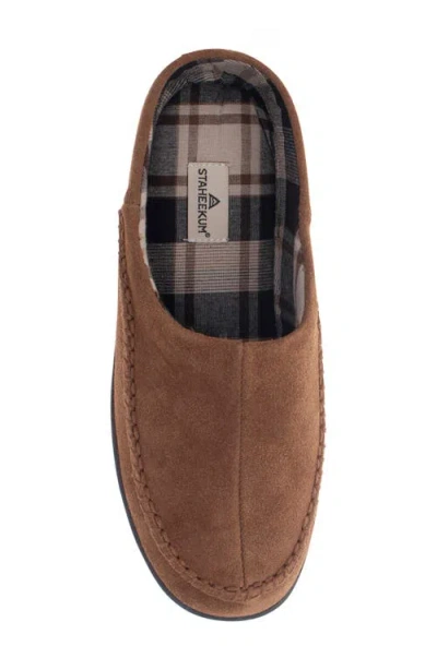 Staheekum Cypress Suede Slipper In Neutral