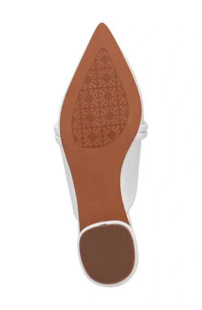 Linea Paolo Azelia Pointed Toe Mule In White