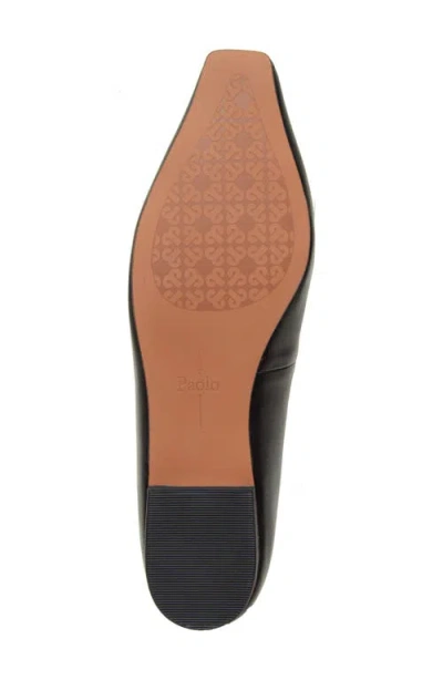 Linea Paolo Nancy Flat In Black