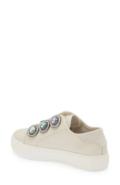 Kurt Geiger London Laney Octavia Platform Sneaker In Neutral