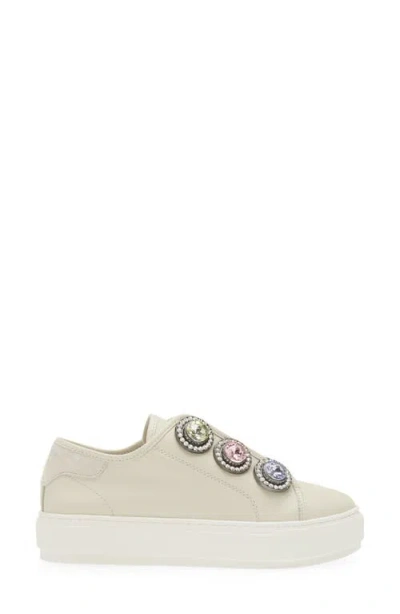 Kurt Geiger London Laney Octavia Platform Sneaker In Neutral