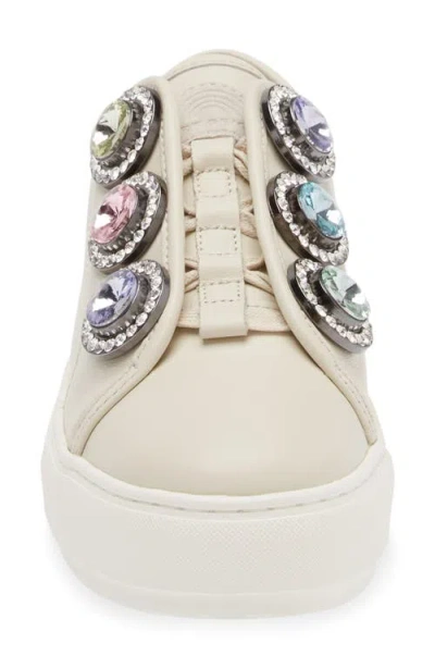 Kurt Geiger London Laney Octavia Platform Sneaker In Neutral