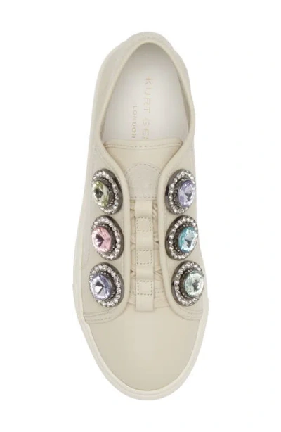 Kurt Geiger London Laney Octavia Platform Sneaker In Neutral