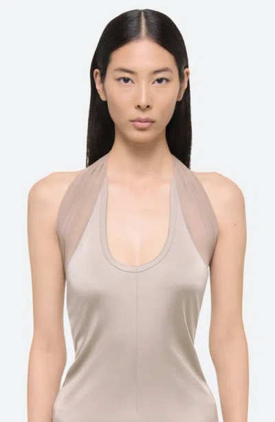 Helmut Lang Dancer Halter Top In Multi