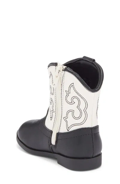 Harper Canyon Kids' Gabriela Western Bootie In Black