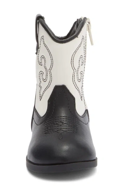 Harper Canyon Kids' Gabriela Western Bootie In Black