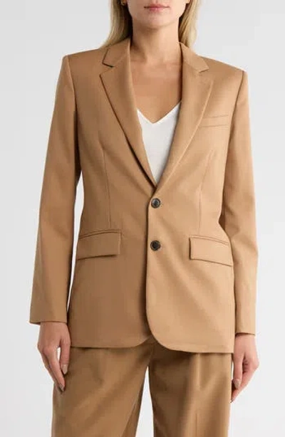 Frame Denim Everyday Blazer In Brown