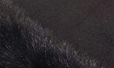 Surell Faux Shearling Trooper Hat In Black