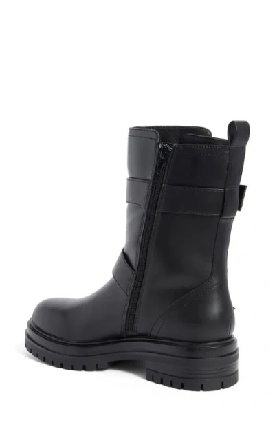 Abound Azila Moto Lug Boot In Black