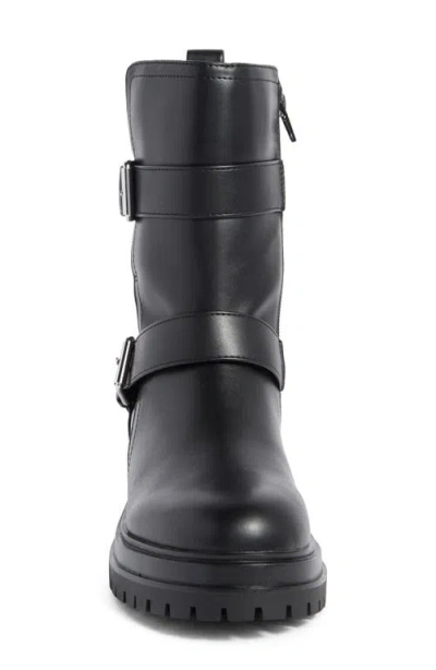 Abound Azila Moto Lug Boot In Black