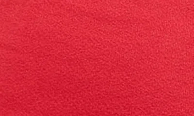 Blu Pepper Off The Shoulder Knit Crop Top In Red