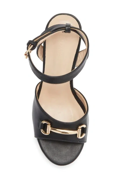 Wild Diva Lounge Alice Platform Sandal In Black