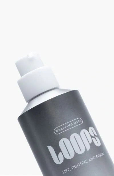 Loops Wrapping Mask In Silver