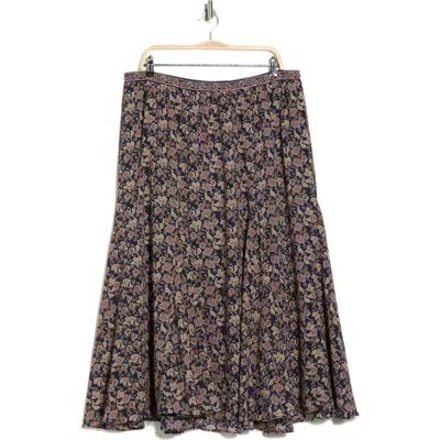 Max Studio Maxi Skirt In Multi