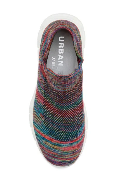 Jslides Cici Knit Slip-on Sneaker In Multi